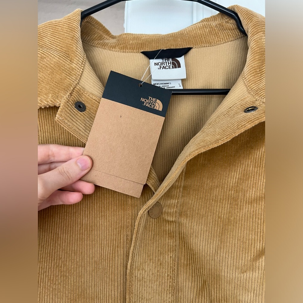NWT North Face Utility Corduroy Jacket Mens Size Large